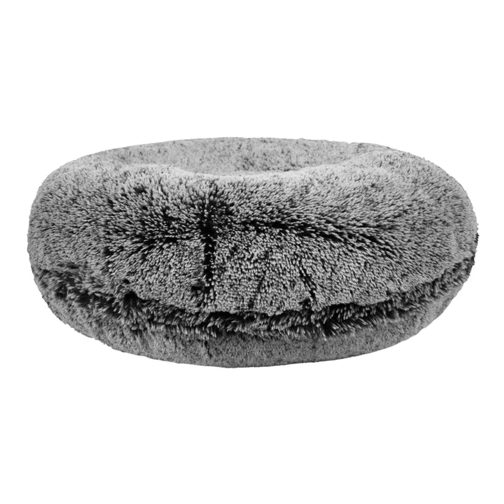 Round bolster bed with waterproof liner, large