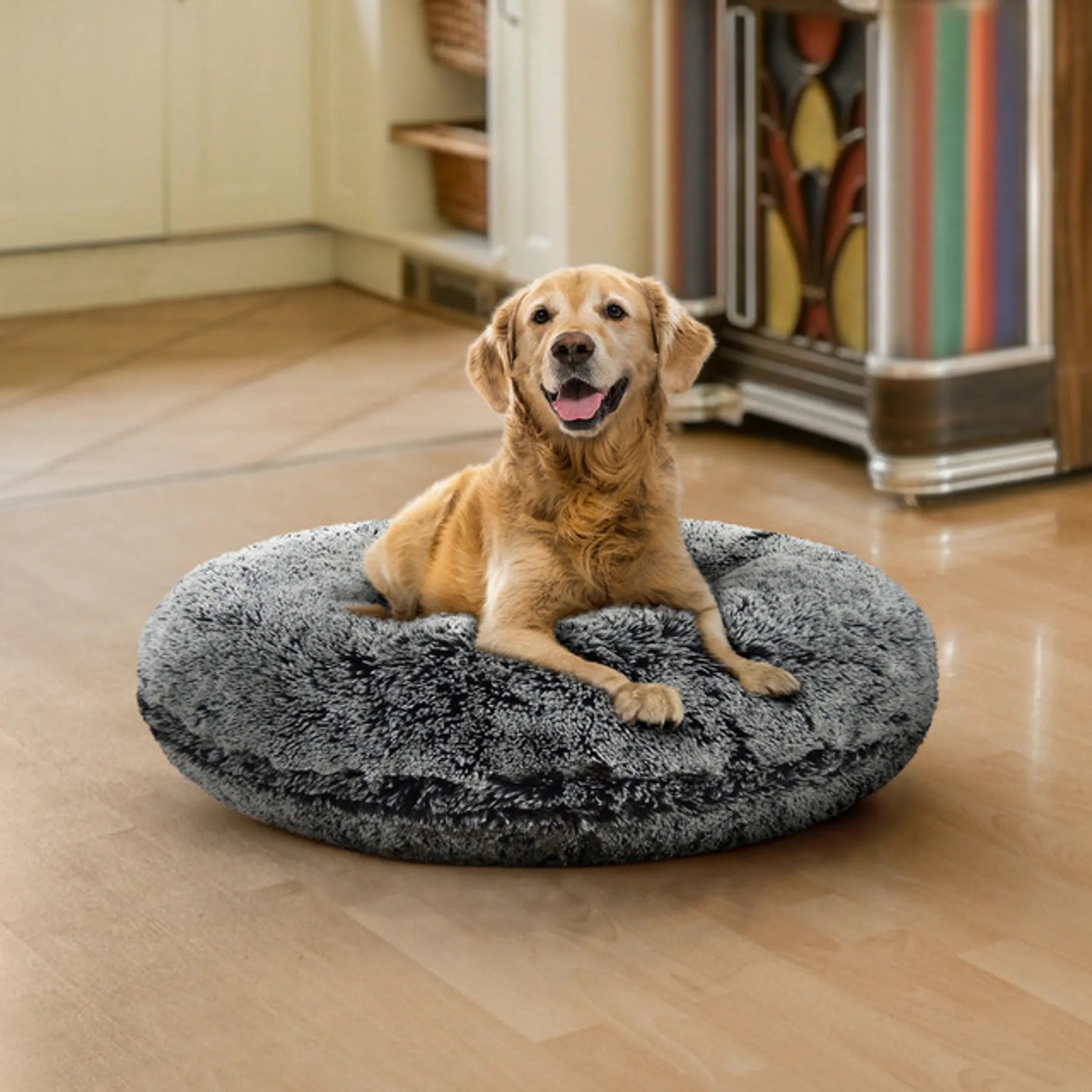 Bolster bed - angle view